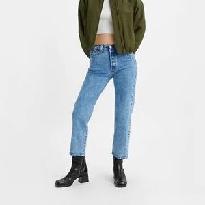 Levi’s Button Fly Wedgie Straight Leg Jeans